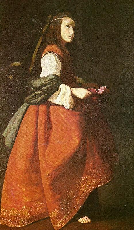 st. casilda, Francisco de Zurbaran